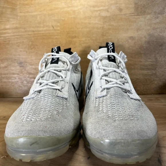Nike Air VaporMax 2021 Flyknit Mens Size 13 Running Shoes Sneakers Gray - Picture 2 of 10